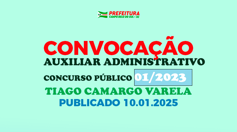 convocacao tiago camargo varela