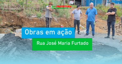 obras da rua josé maria furtado, no bairro lago azul