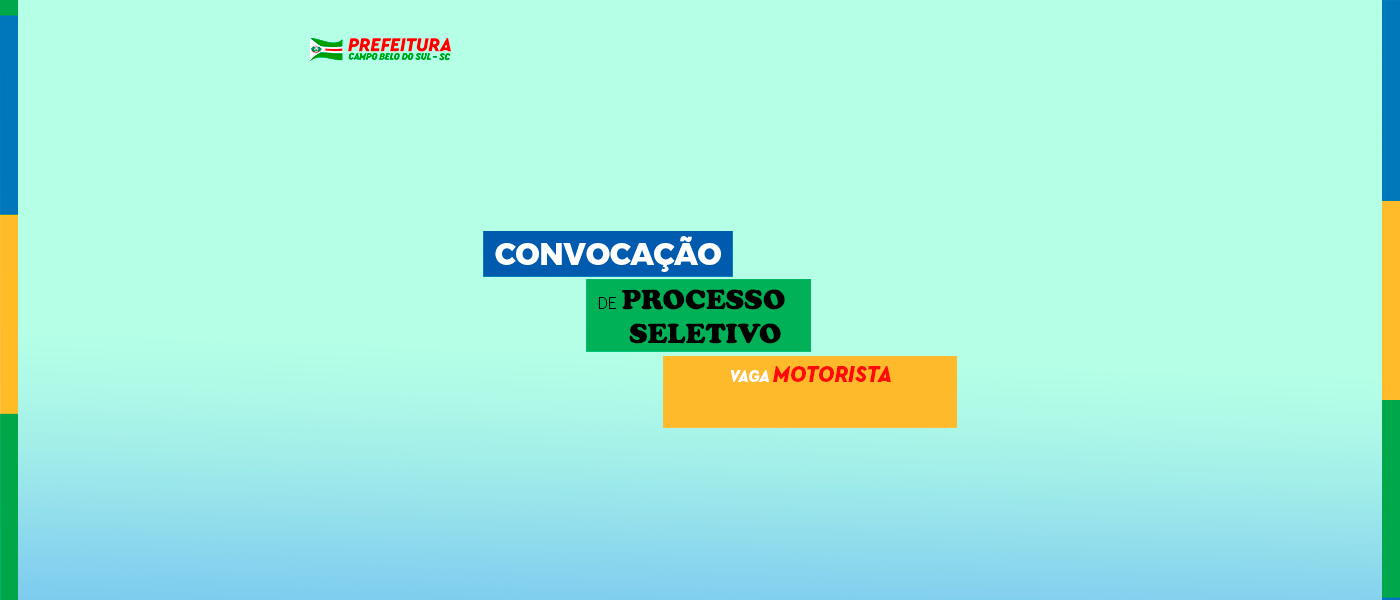 Processo Seletivo 01/2024.